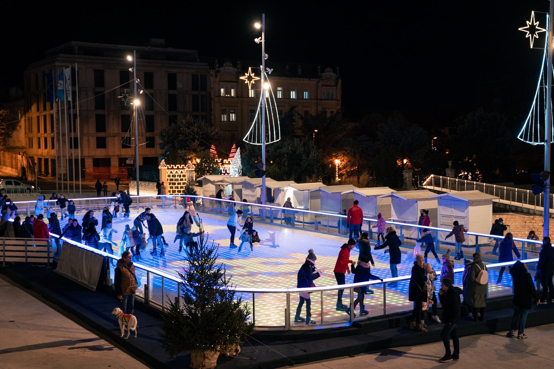 Arctic ograde - POLIKARBONAT PC (TRANSPARENTNE) LED rukohvat